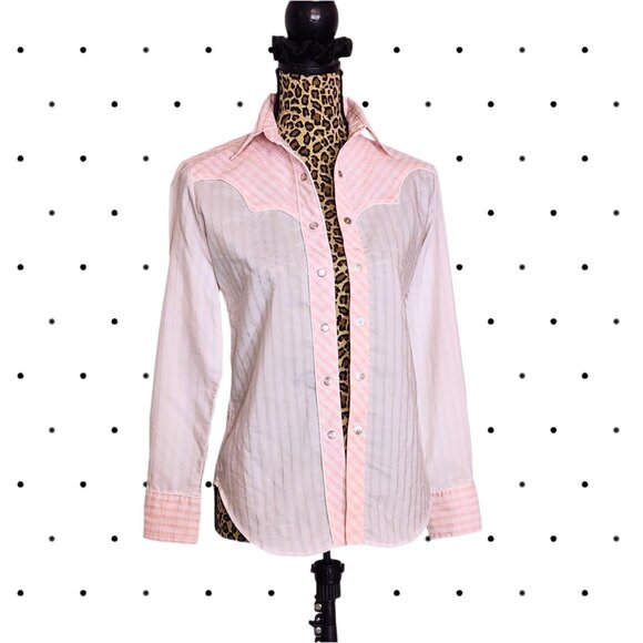 Johnny West womans western shirt SIZE 8 - Picture 6 of 8